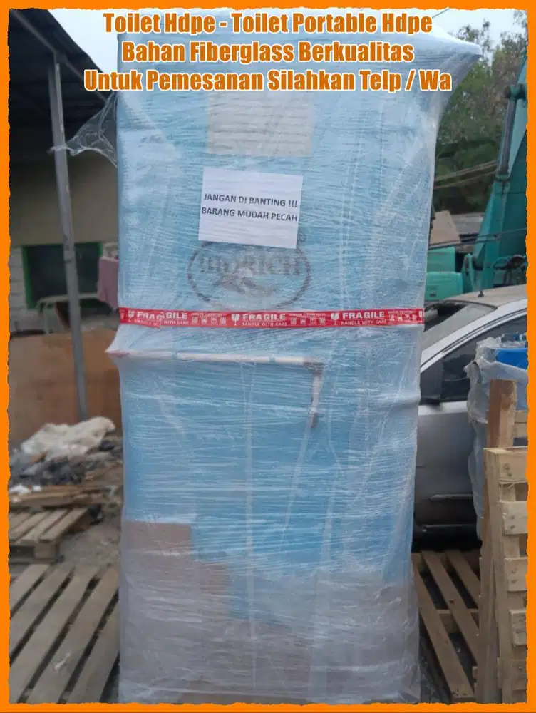 TOILET VVIP HDPE - TOILET PORTABLE - TOILET HDPE