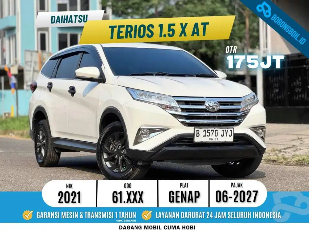 TERMURAH!!TERIOS X AT 2021 PUTIH FAVORIT
