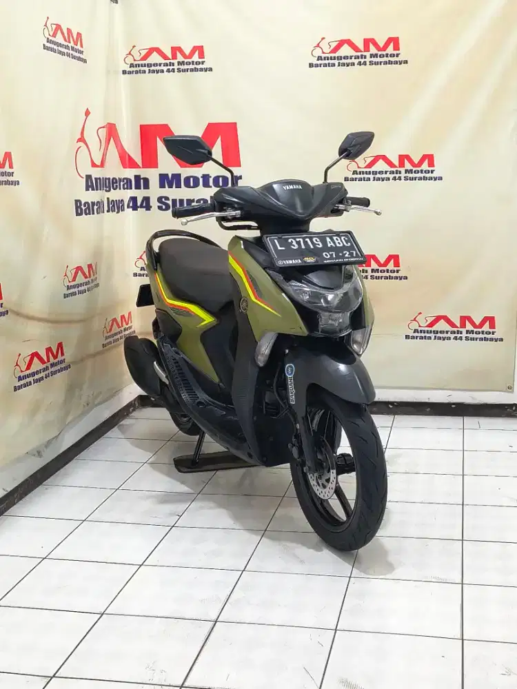 Yamaha Gear 125 Tahun 2022 warna Hijau