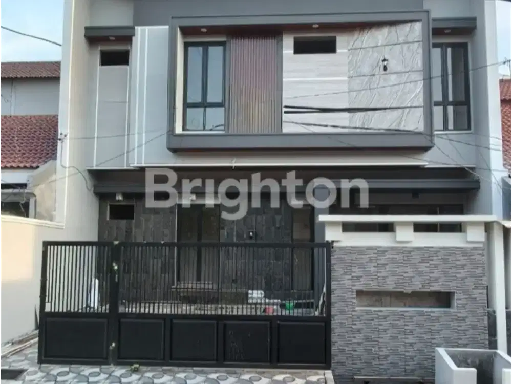 JARANG ADA!! MANYAR NEW HOUSE Gress Lebar 10 Mtr.TENGAH KOTA. ROW 3mbl