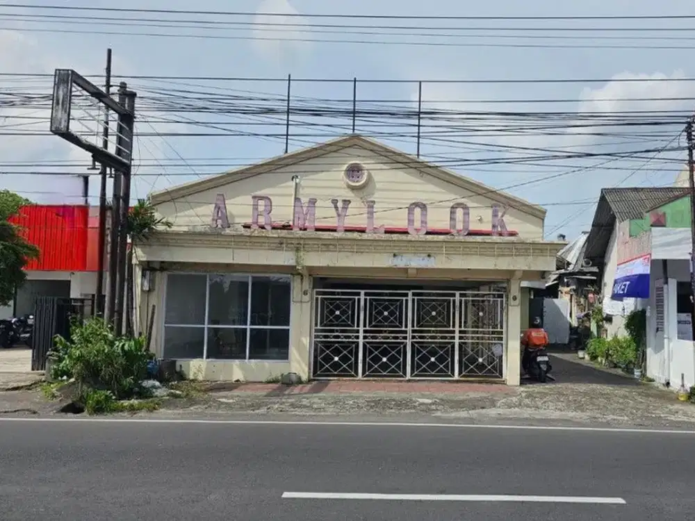 Dijual Tanah + Bangunan Komersial Di Jalan Raya Godean Km 5, Nogotirto, Sleman