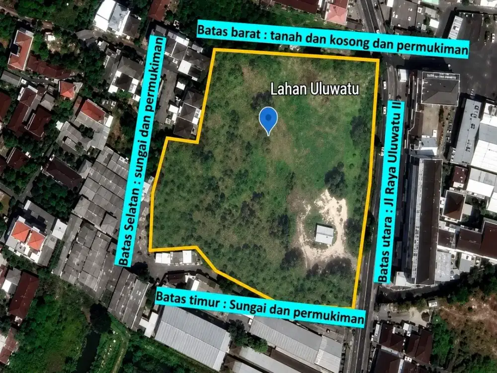 Jual Tanah Lahan 1 ha Pinggir Jalan Uluwatu Jimbaran Bali