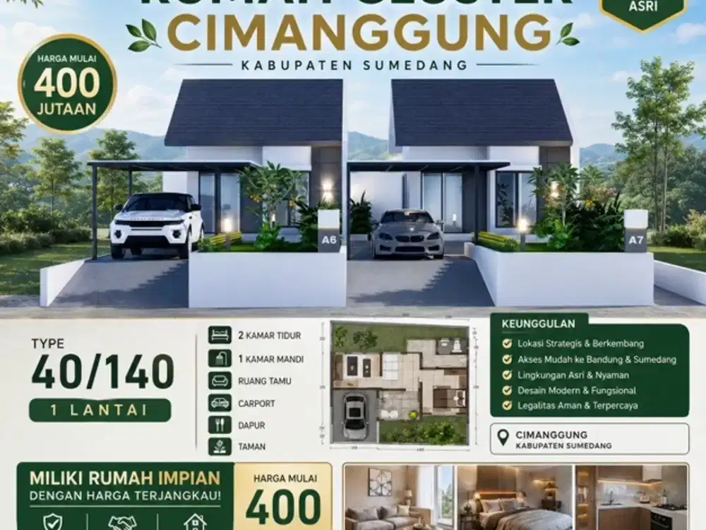 Miliki Rumah Impian 2 Lantai di Rancaekek Mulai Sekarang