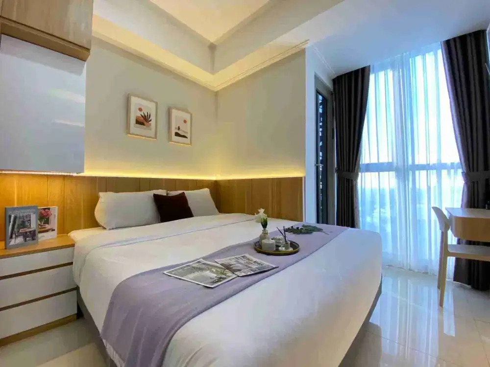 Sewa Apartemen Gold Coast 1br Full Furnish