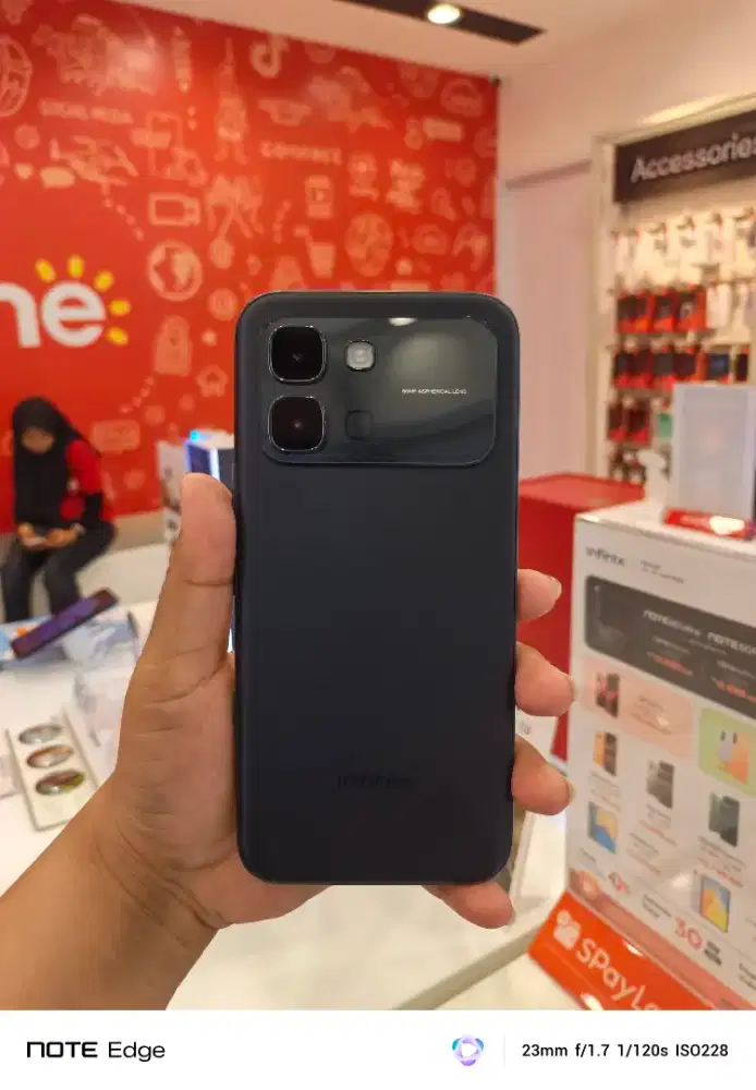 INFINIX NOTE EDGE 8/128 FREE POWERBANK/BUDS/WATCH