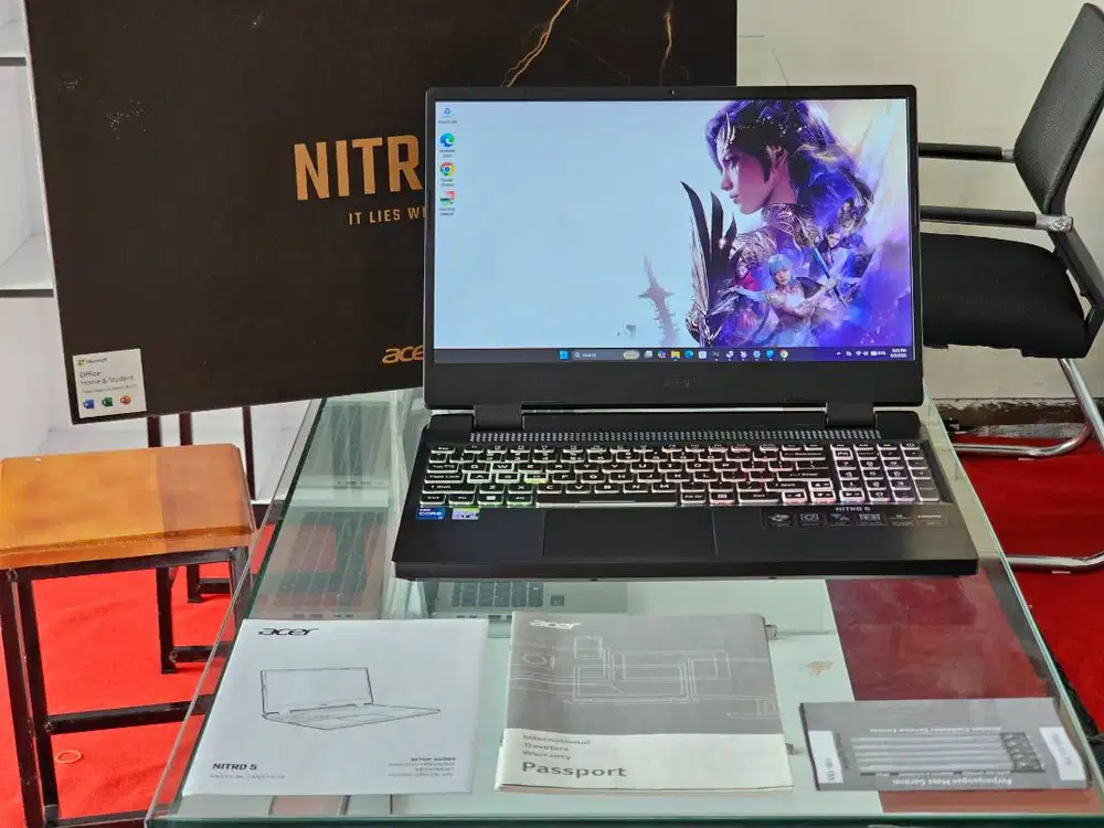 ACER NITRO AN515 58 Intel Core i7 Gen 12 Ram 16 GB SSD 512 GB Nvidia R
