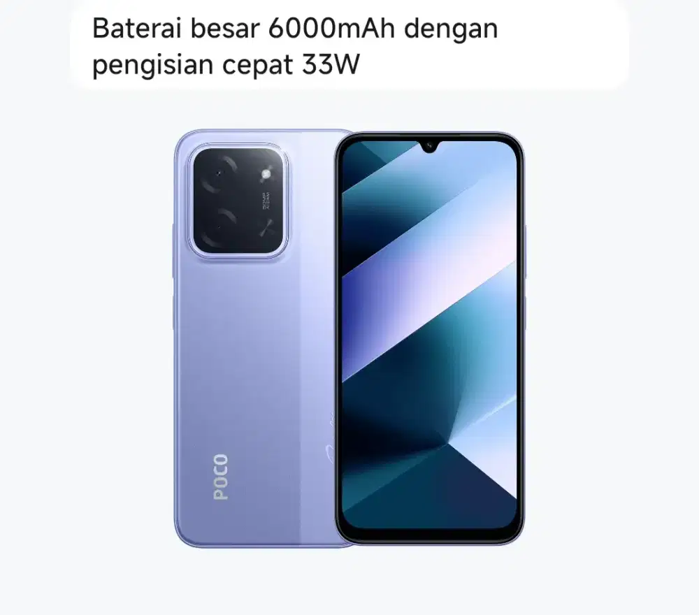 Poco C85 6/128 New garansi Resmi