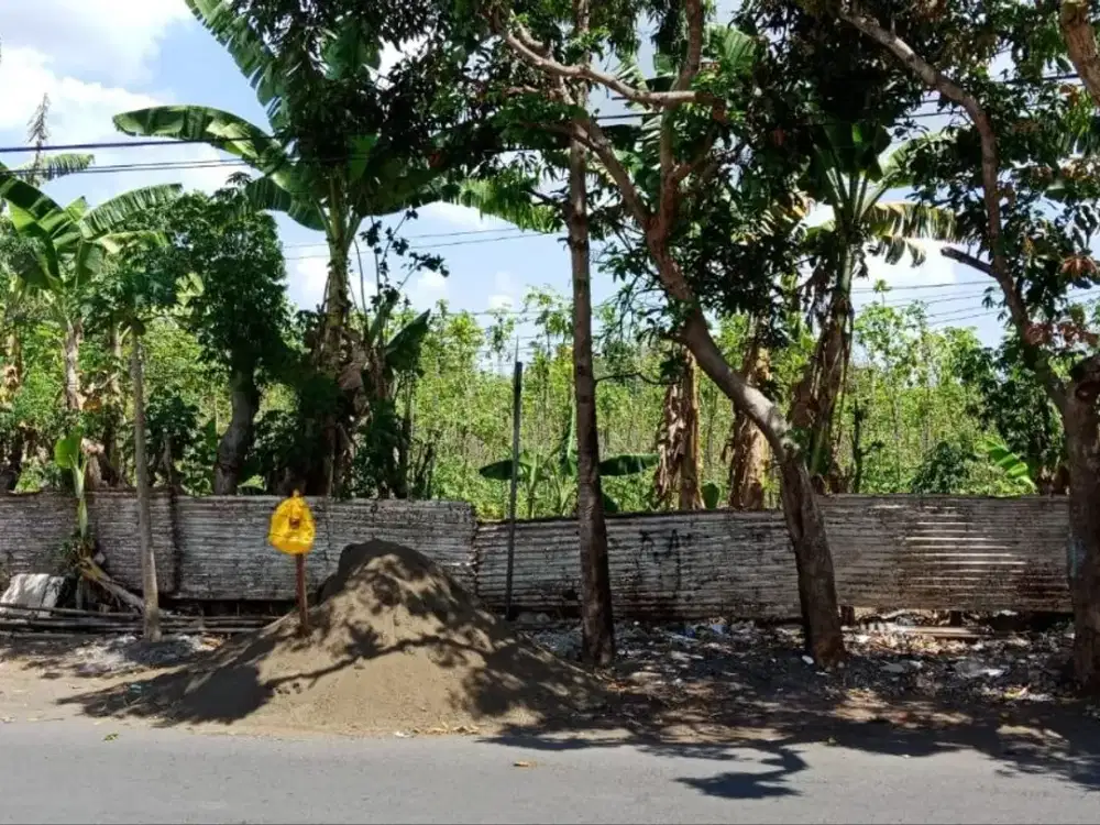 Dijual Tanah Cocok Untuk Gudang atau Perumahan di Kepanjen Malang