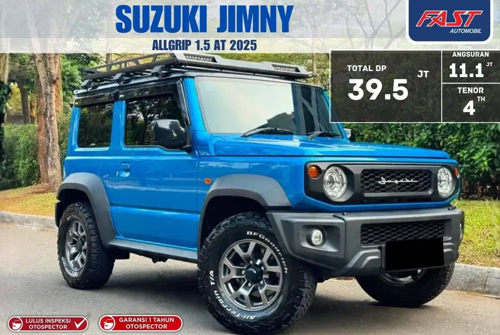 LOW KM.10RB SUZUKI JIMNY 2025 ALLGRIP 1.5 AT 4×4 FULL UPGRADE