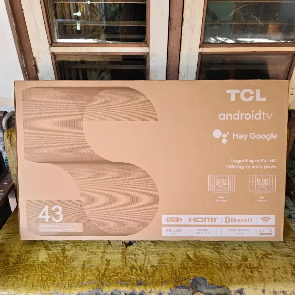 Smart Android TV TCL 43 inc HDR S5400A New Murah Garansi Resmi