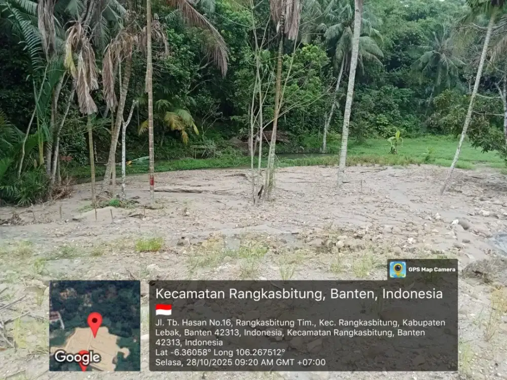 Dijual Tanah Strategis 1,3 Hektar di Rangkasbitung, Lebak