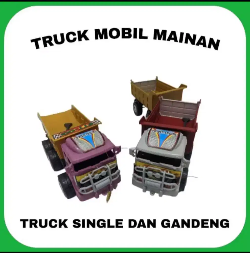 TRUCK MOBIL MAINAN SINGLE*