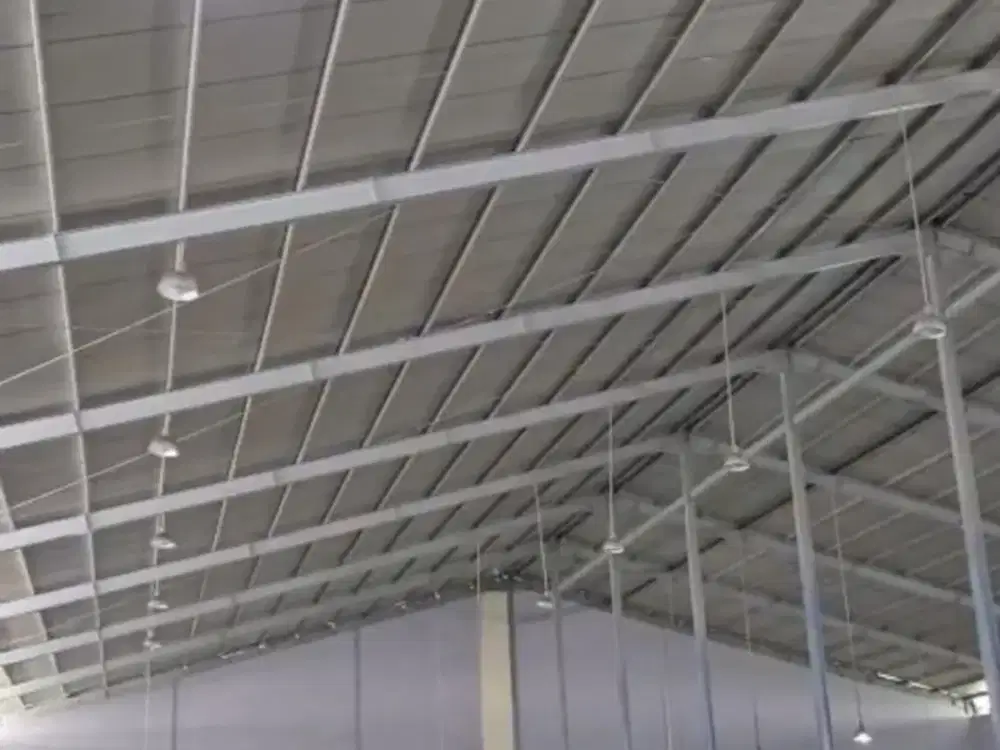 Gudang Industri Legok Luas 2.310 m² – Lantai Epoxy, Listrik 197 KVA, Cocok Produksi
