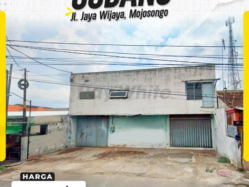Gudang Sewa Luas 404M Di Jl Jaya Wijaya Mojosongo Dekat Tol Strategis