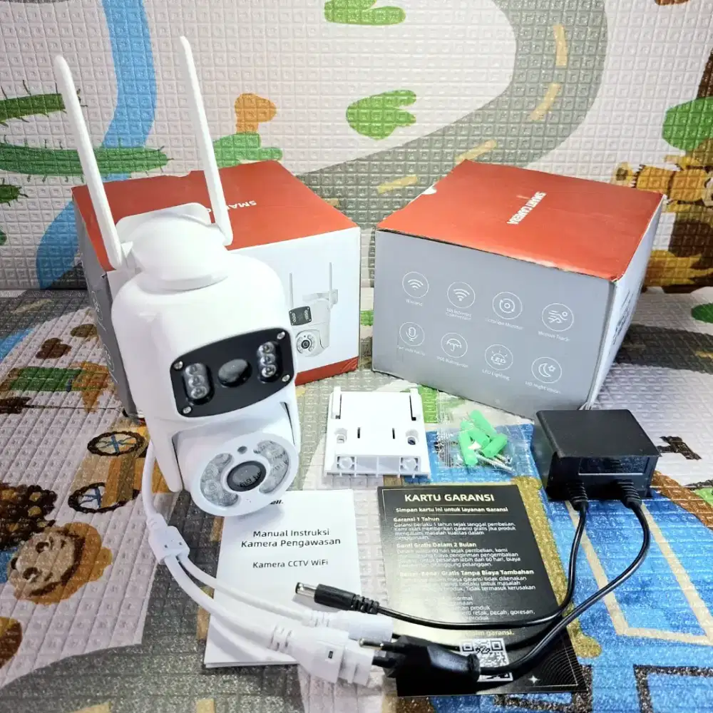 CCTV WIFI V380 Pro - Outdoor dual Camera 8MP