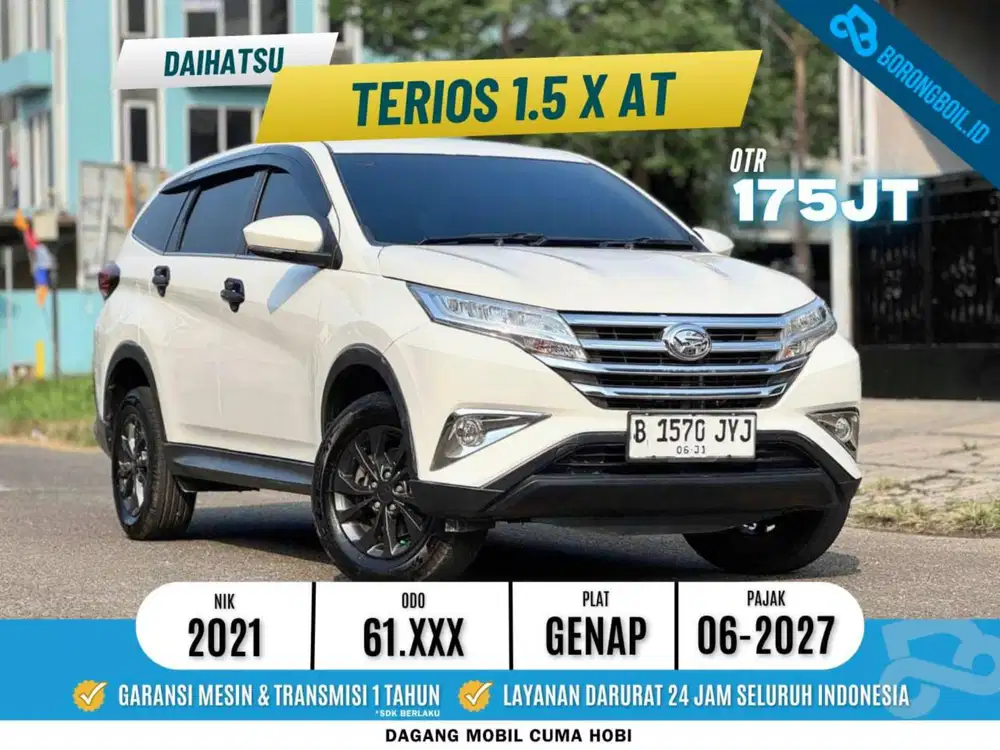 Daihatsu Terios 1.5 X At 2021 Bensin