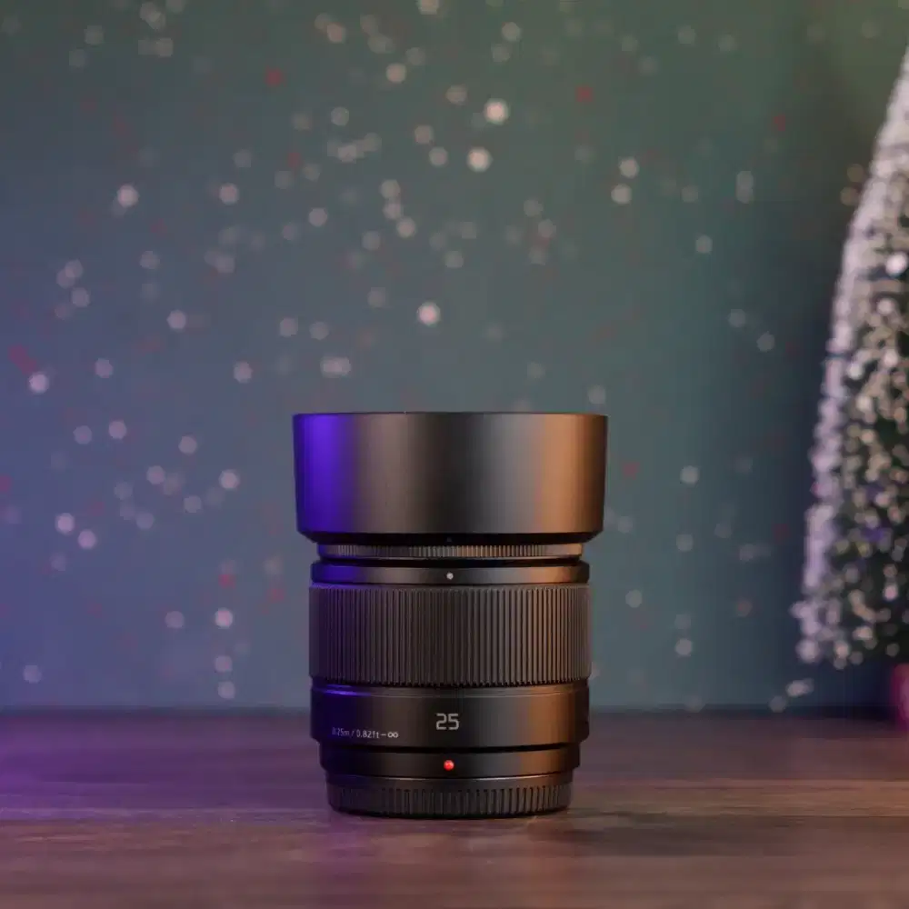 Lumix 25mm F1.7 ASPH/Lensa Bokeh Tajem