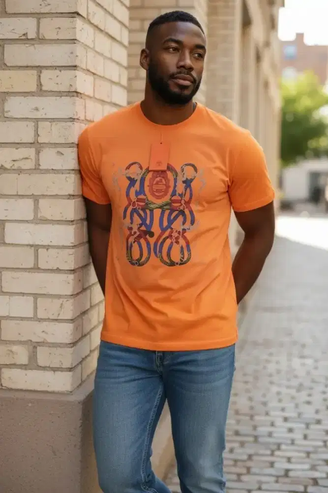 Tshirt Hermes Orange