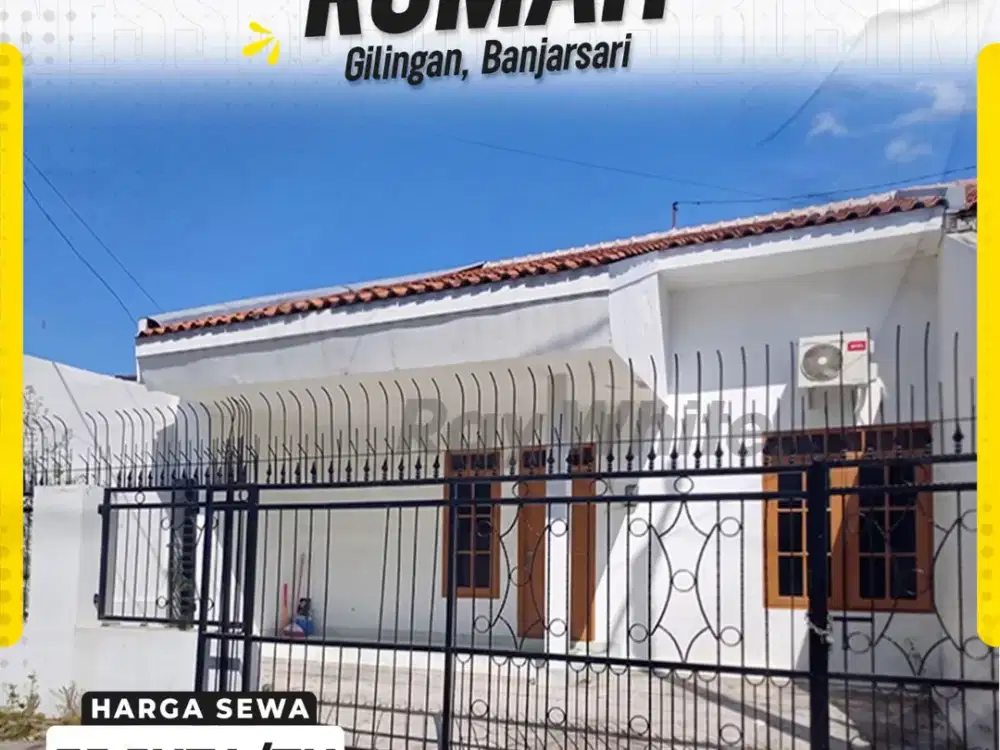 Rumah Sewa Di Gilingan Dekat Terminal Dan Stasiun Bisa Untuk Kantor/Keluarga