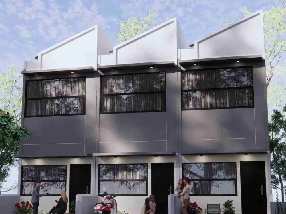 Rumah Modern 2 lantai di Utan kayu jakarta timur Dekat Kampus UNJ