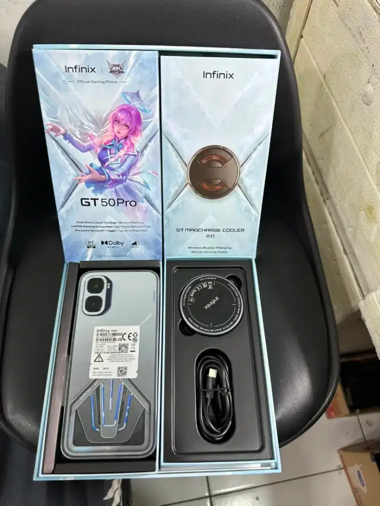 GT 50PRO 5G 8/256 Coolling edition full package