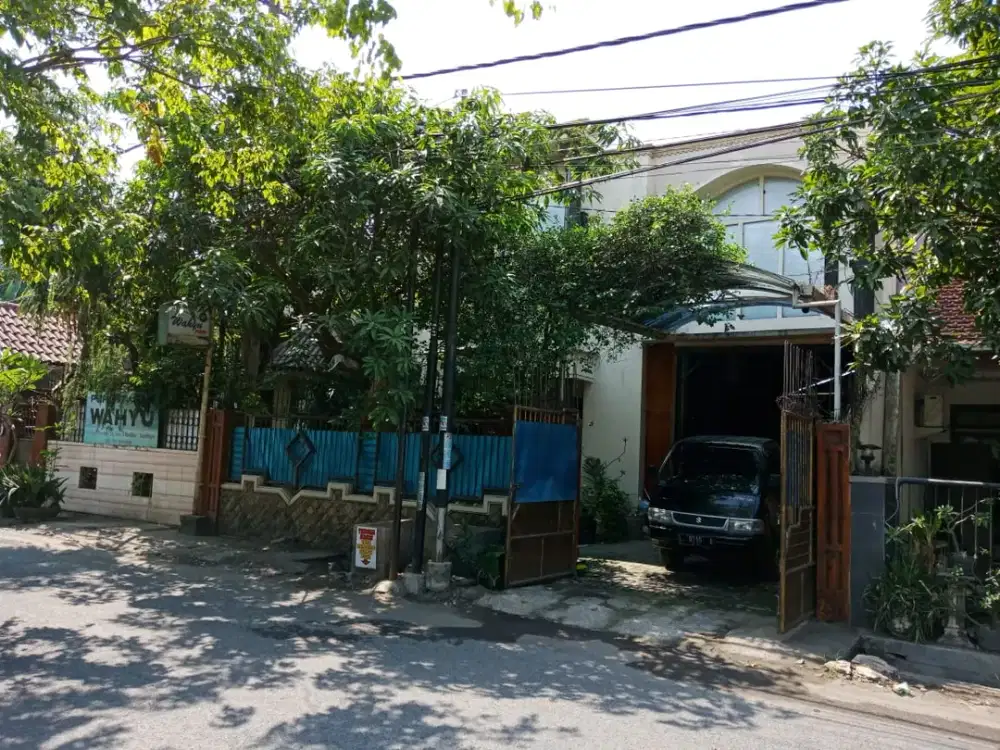 Jual Rumah Usaha Ada Gudang dan Tempat Produksi di Jl Raya Wonorejo Selatan Rungkut Surabaya