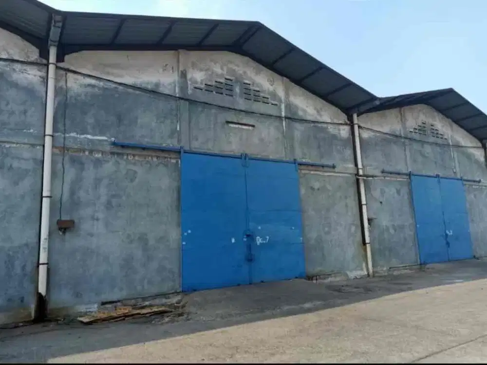 Disewakan gudang siap pakai dekat tol akses mudah ke bandara di tegal alur jakarta barat