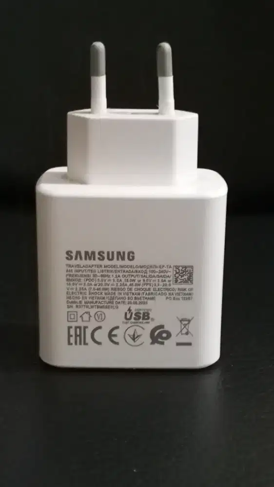 Charger Samsung 45 Watt