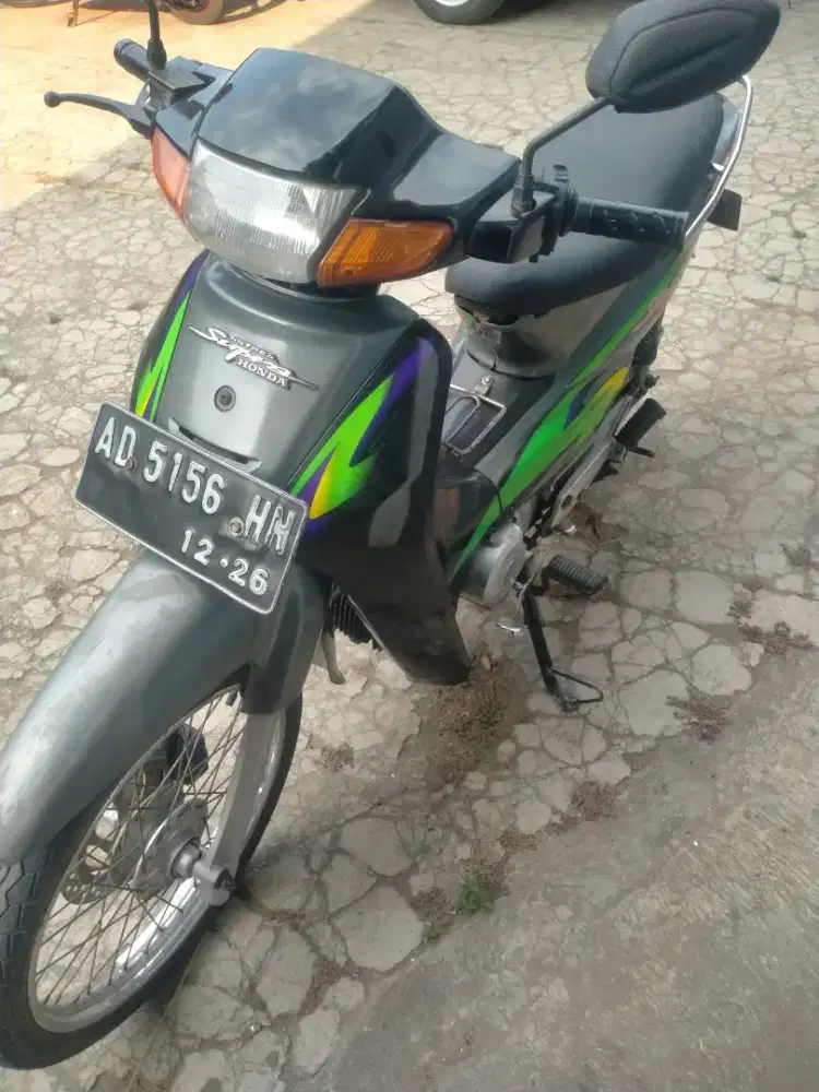 Supra x 2001 doble jreng komplit irit ex orang tua
