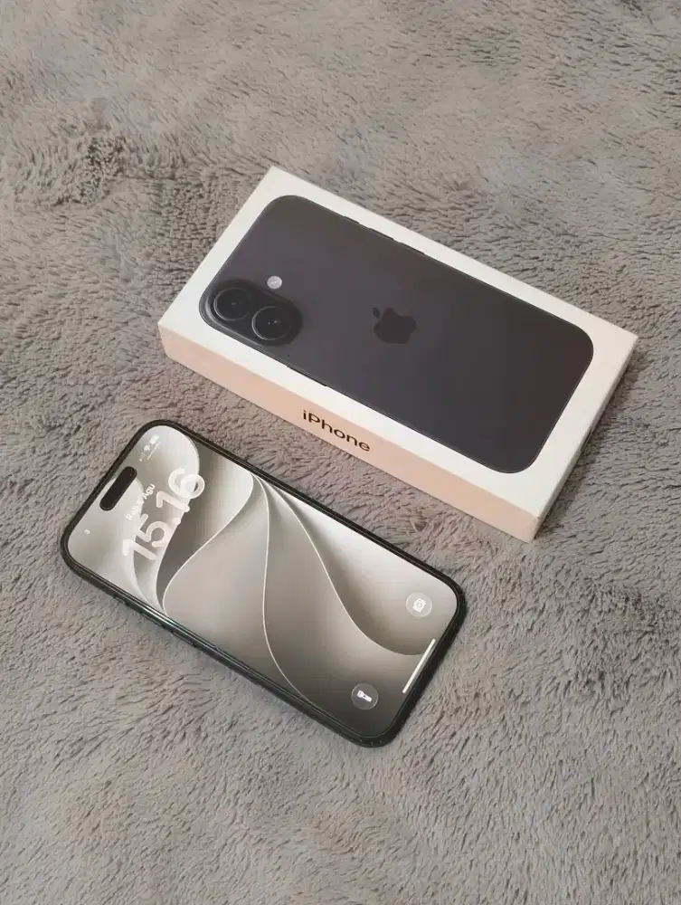 IPhone 16 128 Black Inter 3 Only (Bukan Simlock)