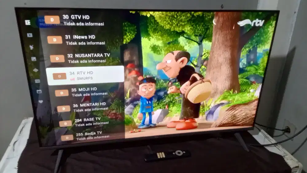 Tv led tcl google tv 4k UHD 43inchi likenew