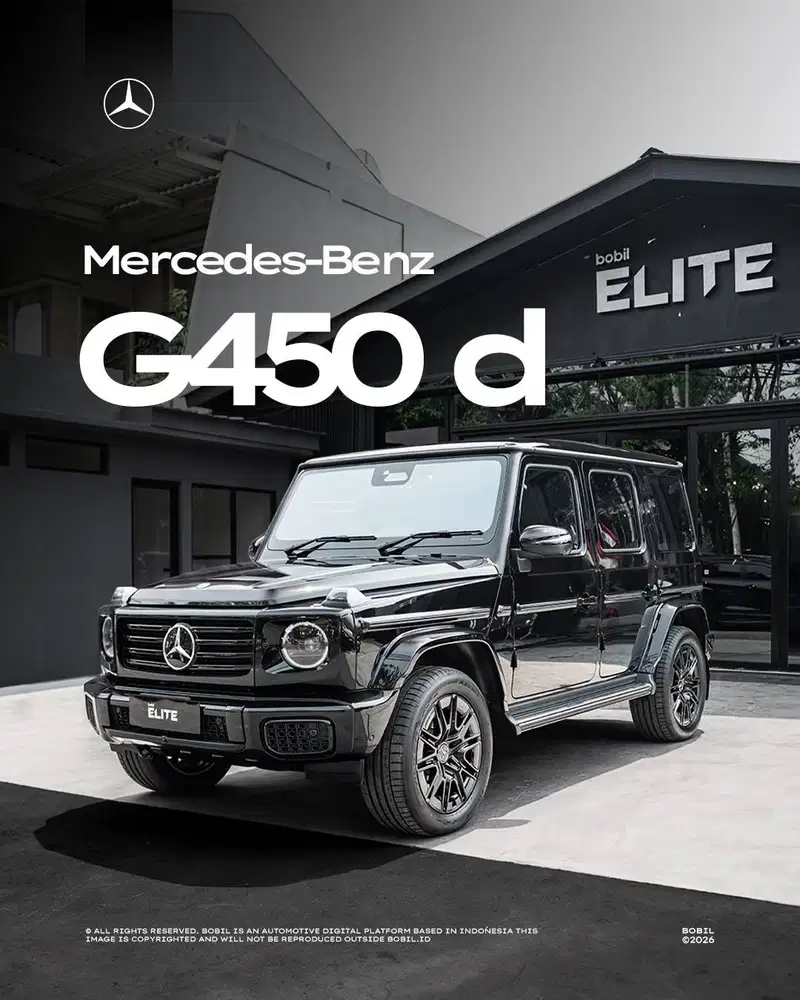NIK 2026 Mercedes-Benz G450d AMG Line MANUFAKTUR