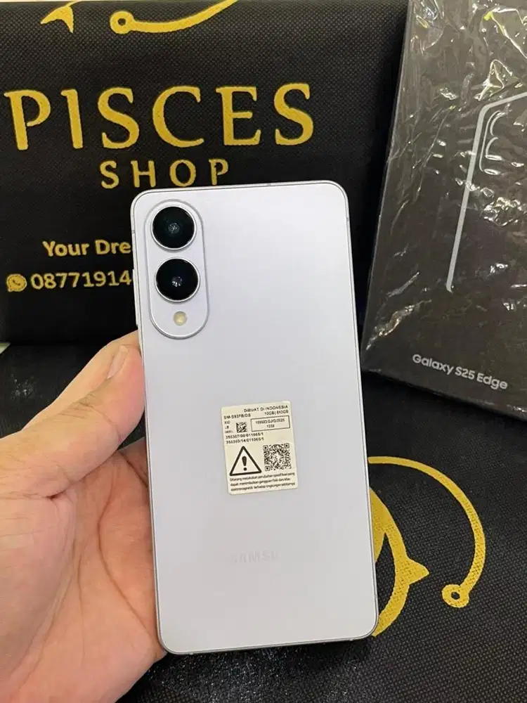 SAMSUNG S25 EDGE 5G RAM 12/256 SEIN MULUS FULSET