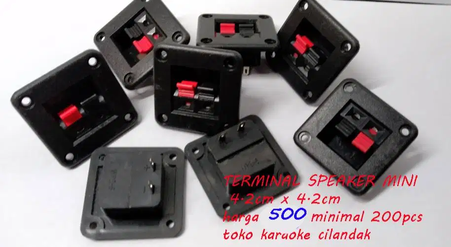terminal speaker mini harga 500 minimal 200