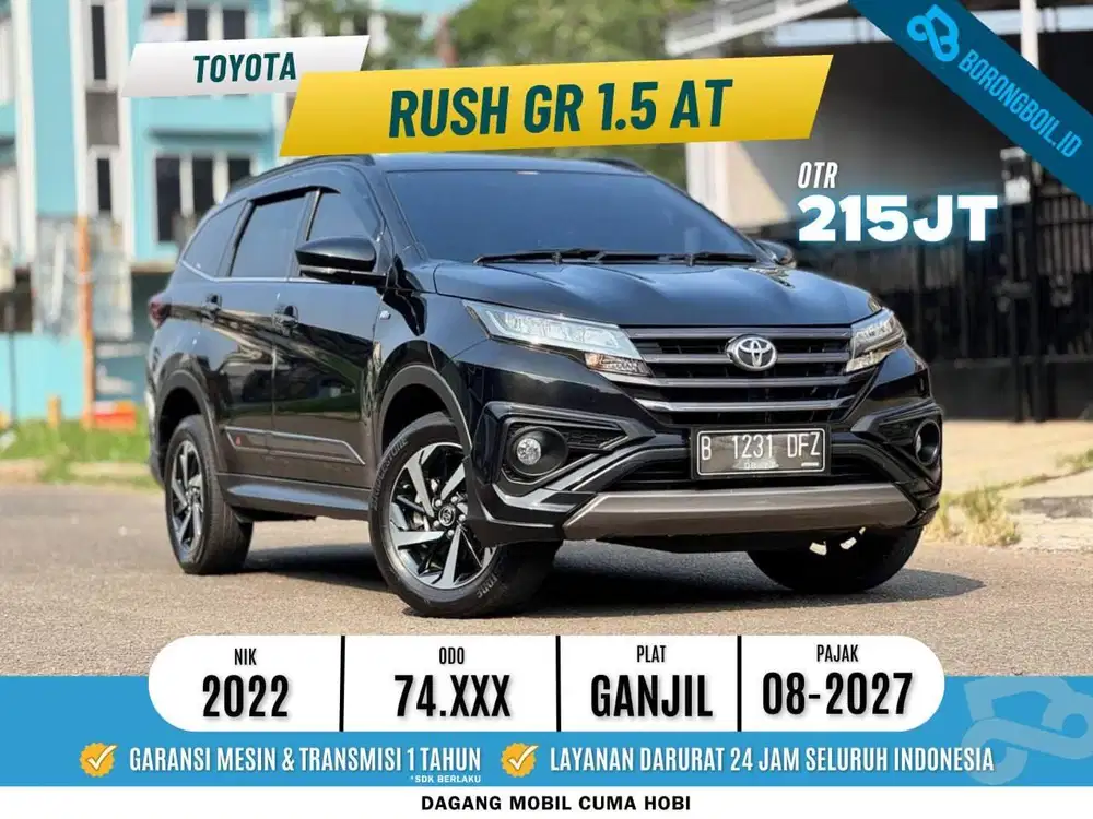 [PAJAK PANJANG] Rush Gr 1.5 AT 2022 | Terios | BRV | XL7 | Xpander