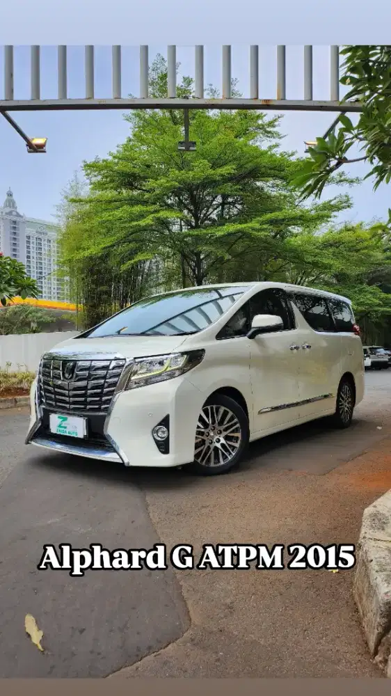 ALPHARD G 2.5 ATPM 2015