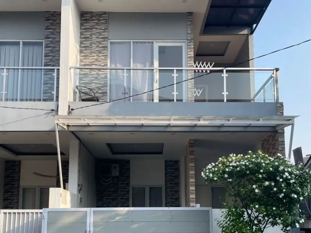 Ss.3591 - Murah !! Dijual Rumah Hook 5x24 Siap Huni Minimalis di Harapan Indah Bekasi