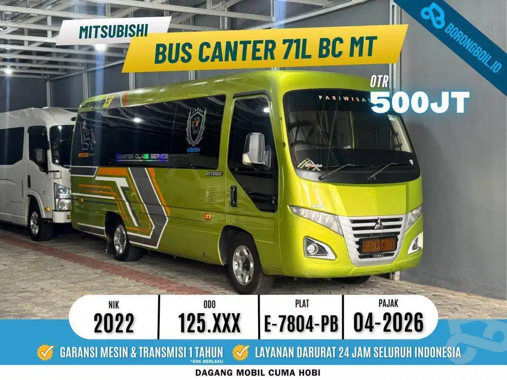 [TERMURAH] Bus Mitsubishi Canter FE 71L BC MT (Long Bus Chasis) 2022