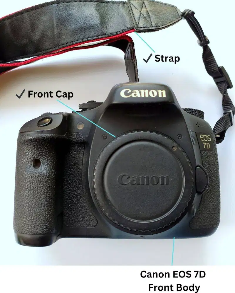 Canon EOS 7D Kit Lensa EF-S 18–135mm f/3.5–5.6 IS + Flash Yongnuo