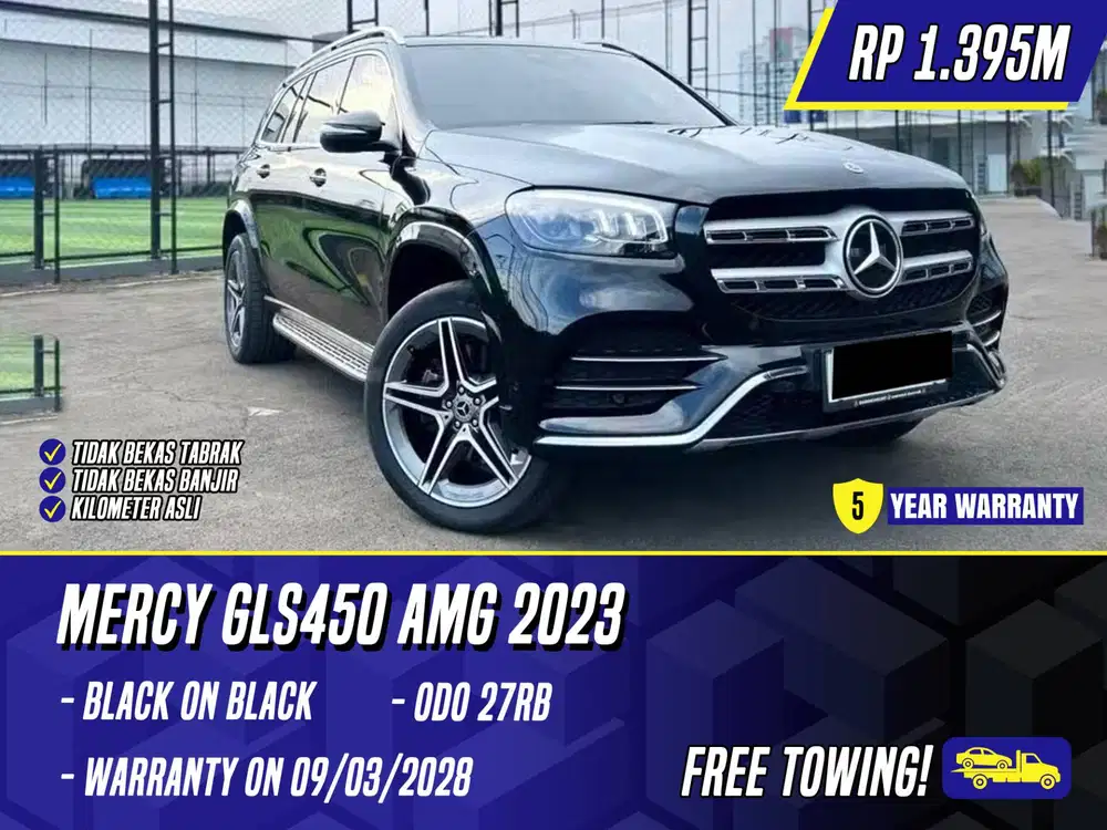 [ GARANSI 5TH Mercedes Benz GLS450 AMG 2023 Black Hitam Mercy GLS 450