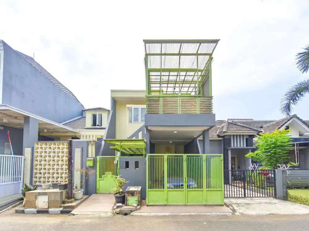 Rumah 2 Lantai 15 Menit ke Stasiun Rawa Buntu SHM Siap Huni J-38563