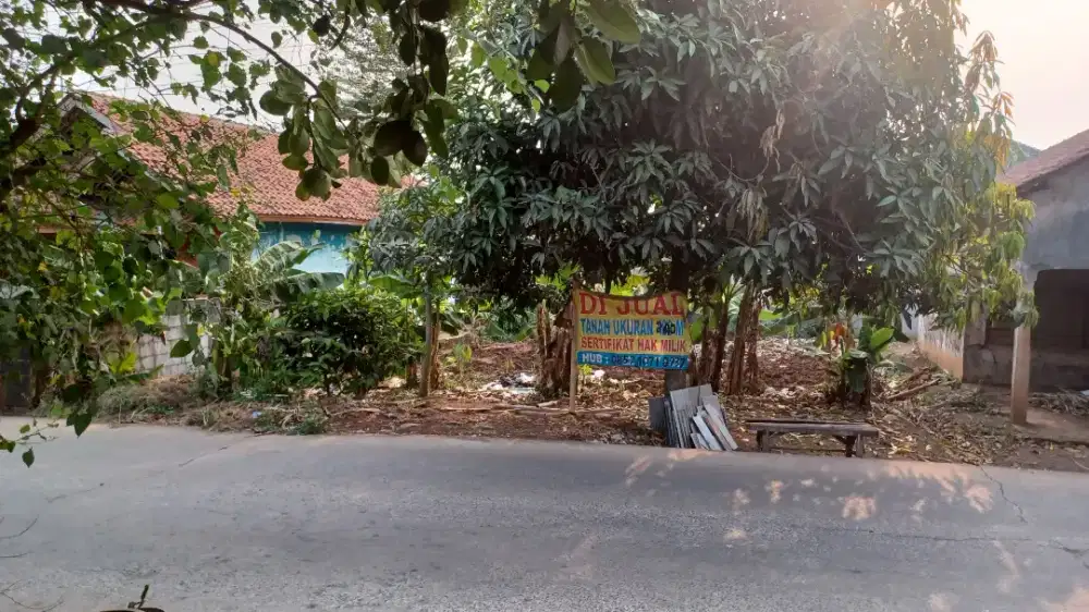 Dijual tanah strategis pinggir jalan kecamatan