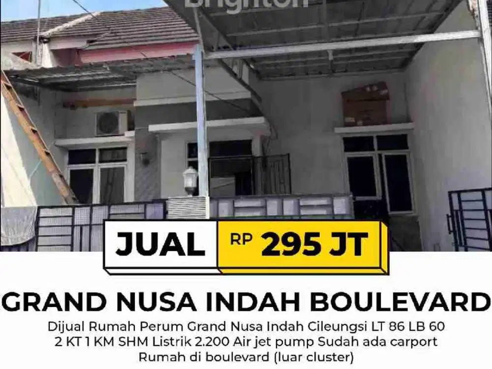 Rumah Di Boulevard Grand Nusa indah