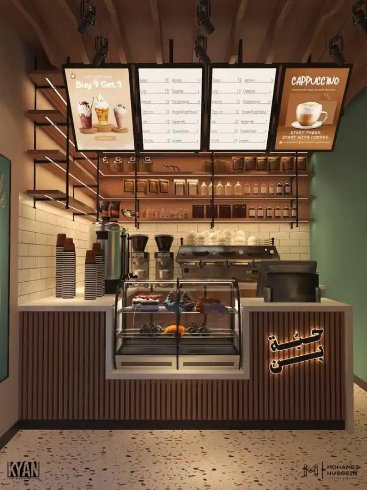 Meja kasir meja casier meja coffeshop