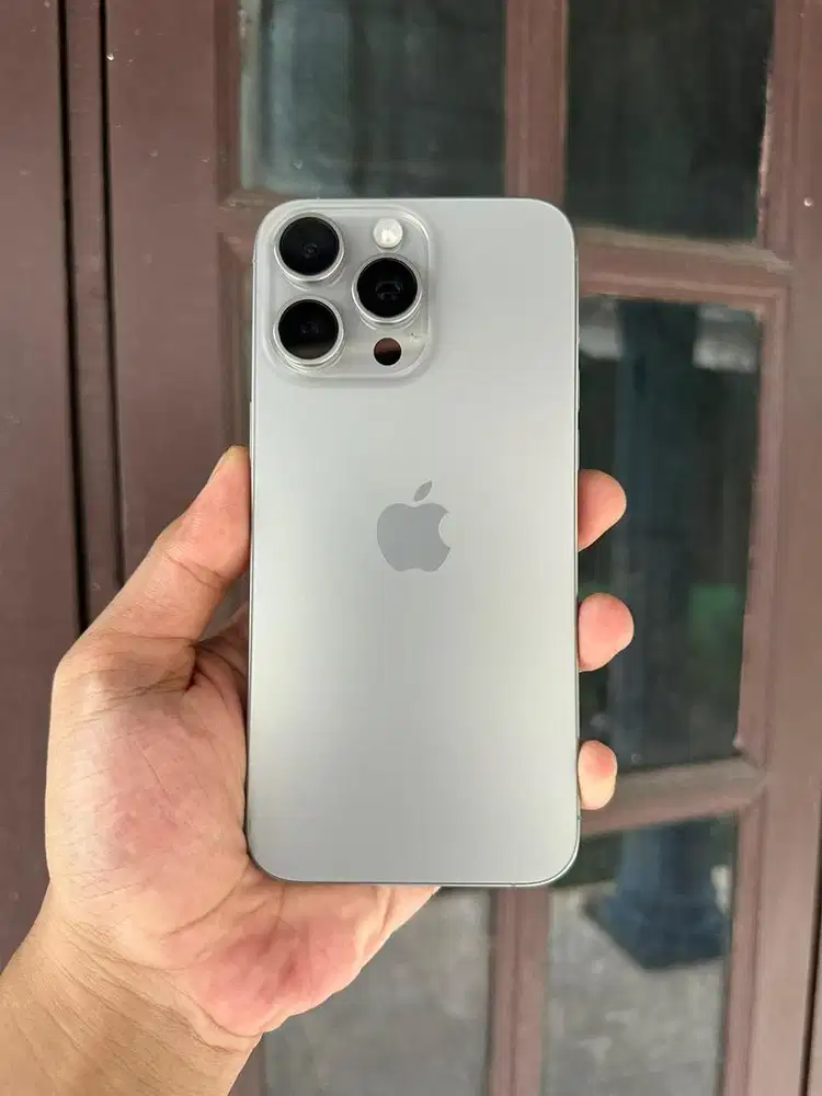 Iphone 15 promax 256gb natural fullset original inter all operator
