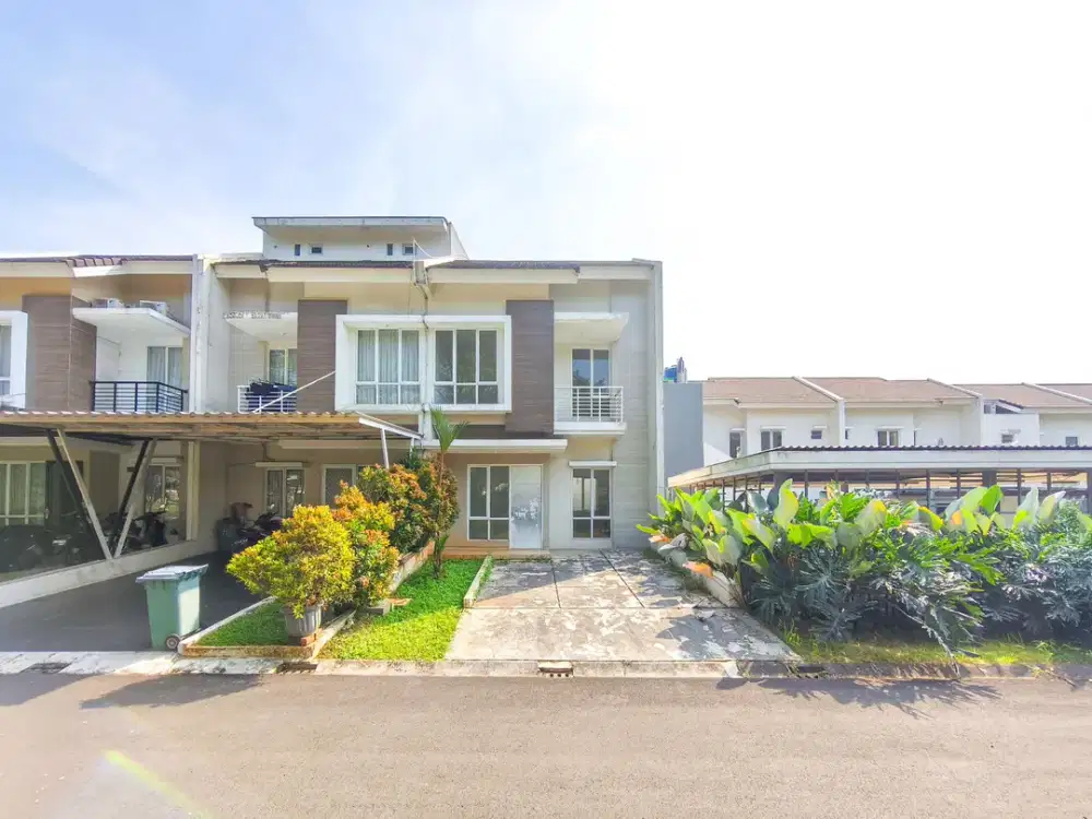Rumah SHM 8 Menit ke Mall Paradise Walk Serpong Hadap Selatan J-51758