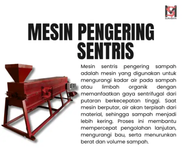 MESIN PENGERING SENTRIS - BARU - TERMURAH