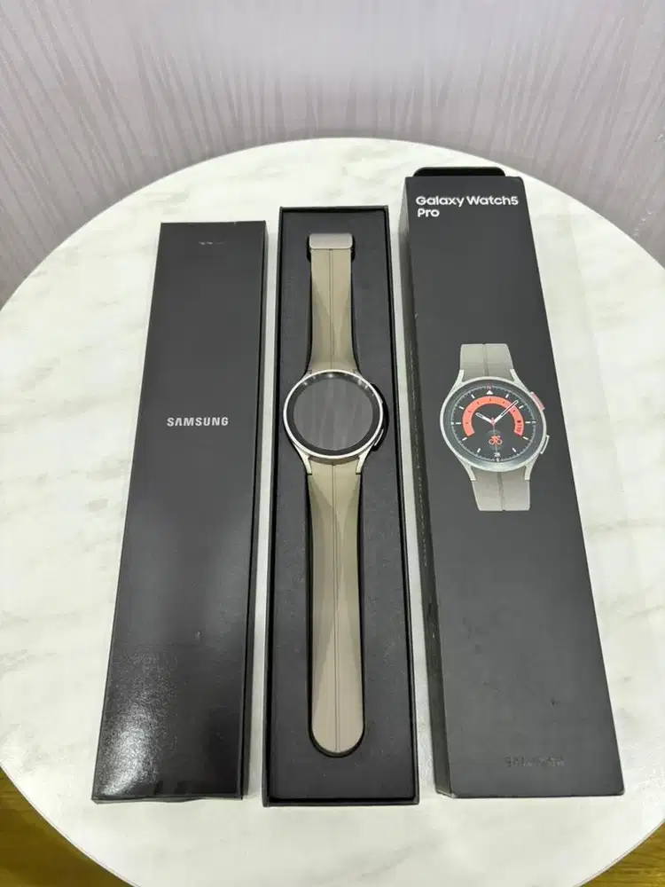 Samsung Galaxy Watch 5 Pro 45MM Titanium Gray Mulus Resmi