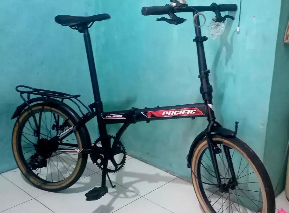 Sepedah lipat ukuran 20