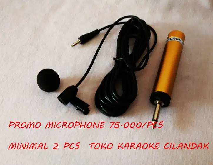 mic kabel kancing kualitas bagus